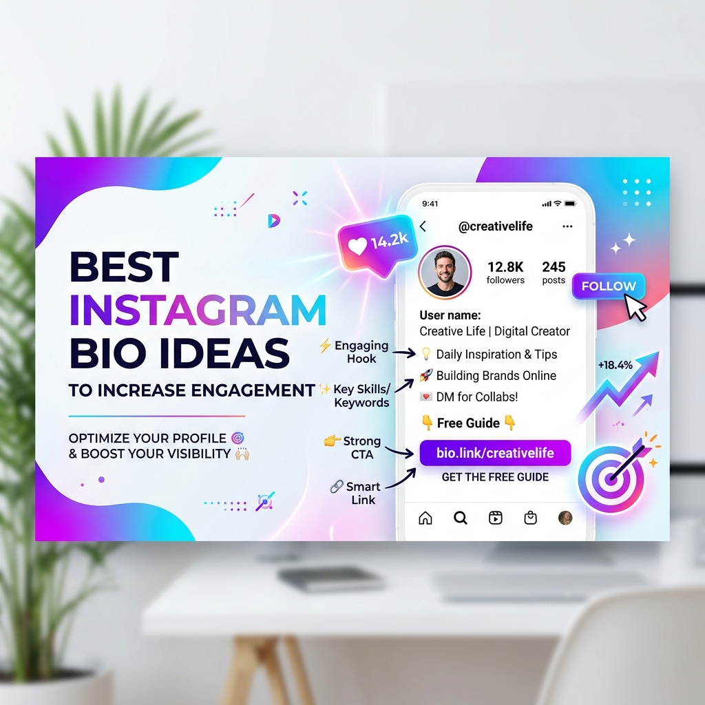 Best Instagram Bio Ideas to Increase Engagement in 2026
