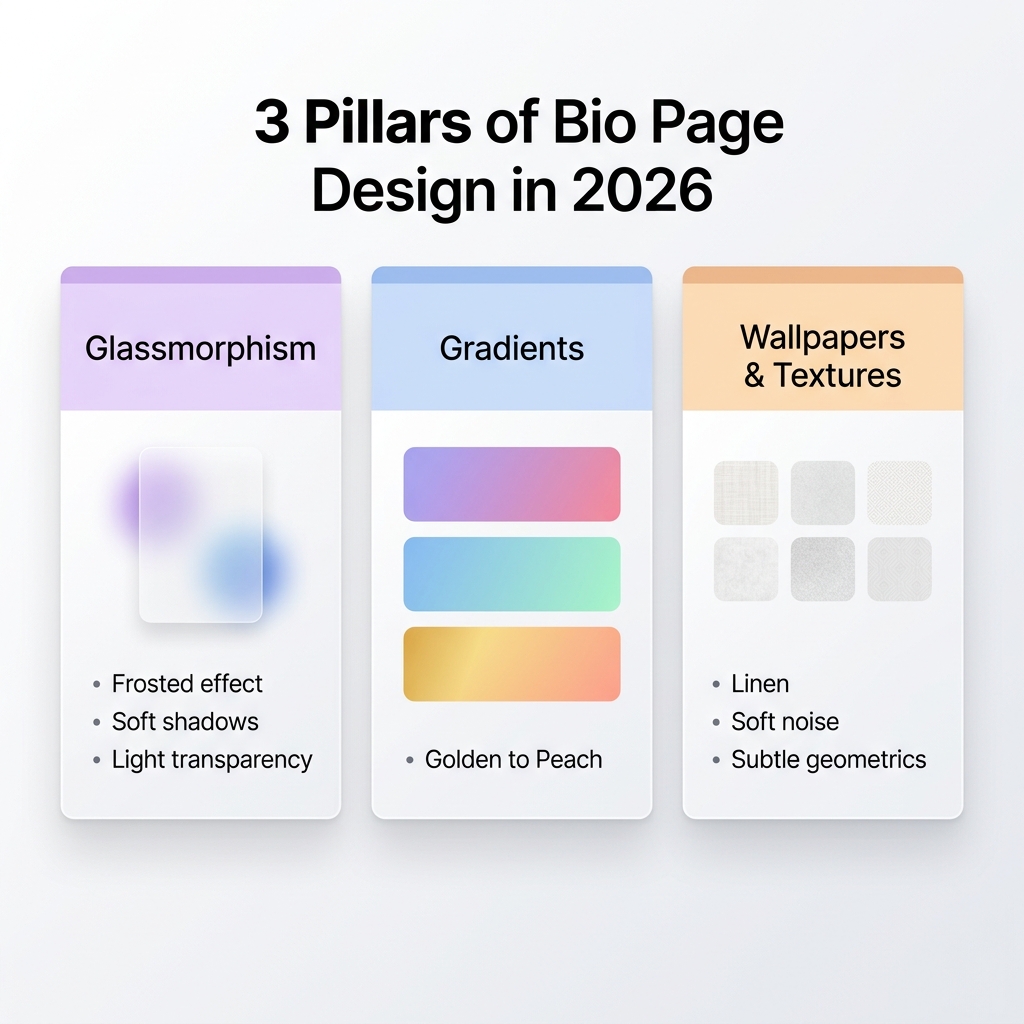 3 Pillars of Bio Page Design in 2026
