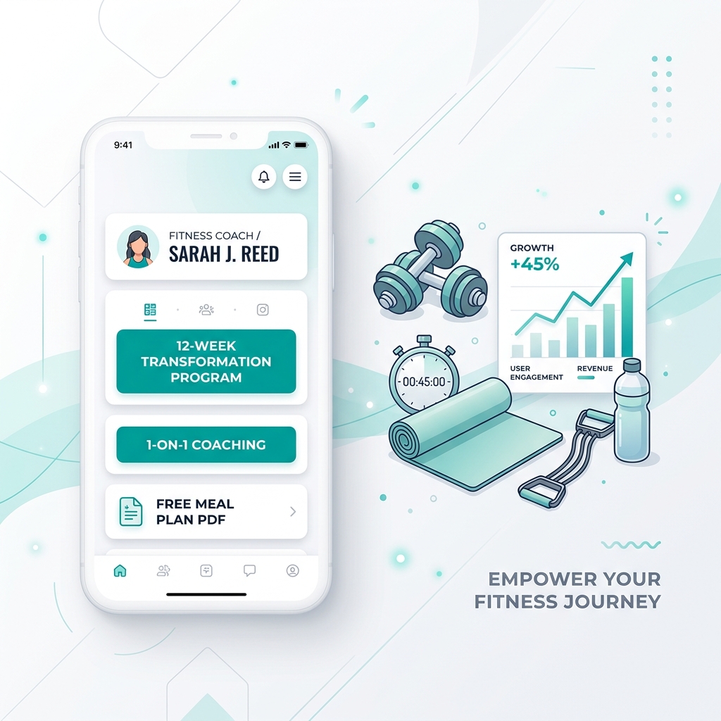 How Fitness Coaches Can Use a Bio Link to Sell Programs (2026 Strategy Guide)