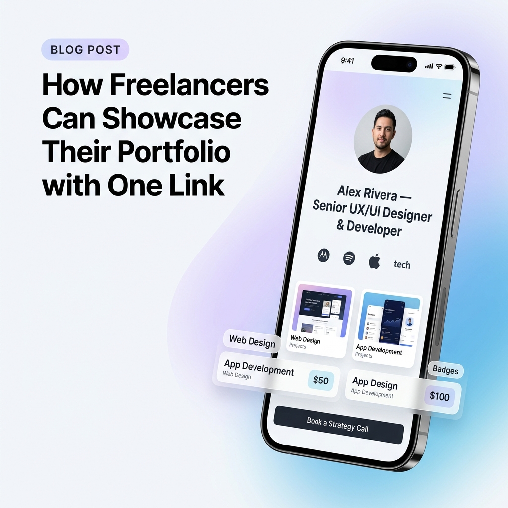 How Freelancers Can Showcase Their Portfolio with One Link