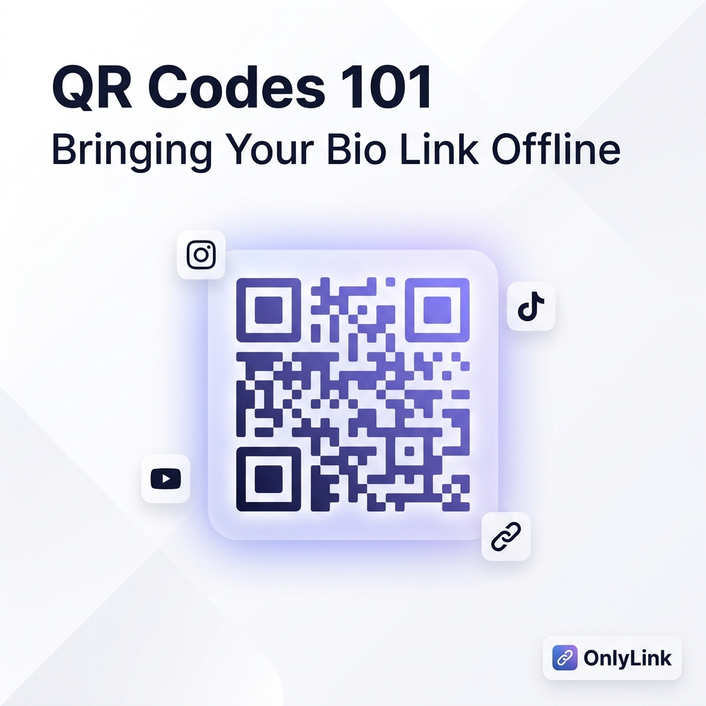 QR Codes 101: Bringing Your Bio Link Offline