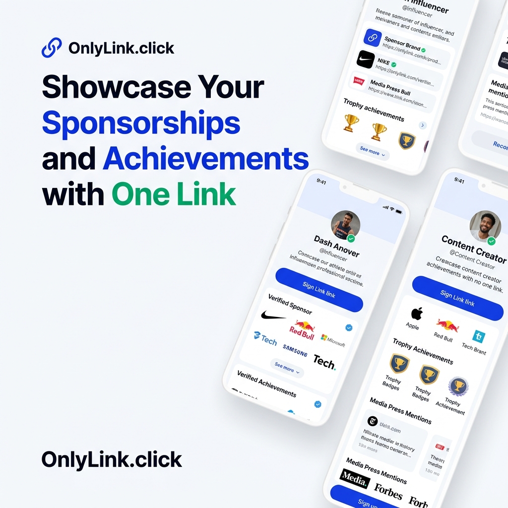 Showcase Your Sponsorships and Achievements with One Link: The Ultimate Guide (2026)