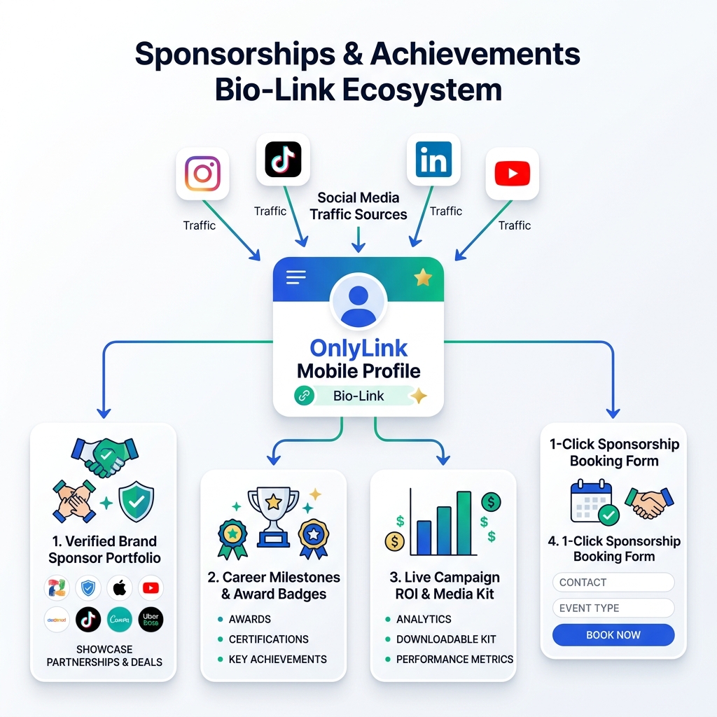Sponsorships and Achievements Bio-Link Ecosystem Light Diagram