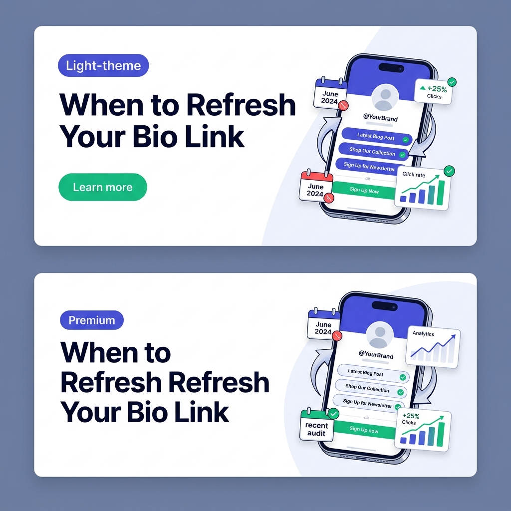When to Refresh Your Bio Link (And What to Change)