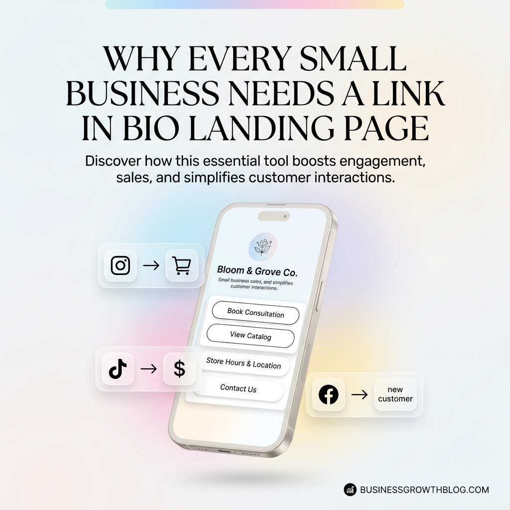 Why Every Small Business Needs a Link in Bio Landing Page