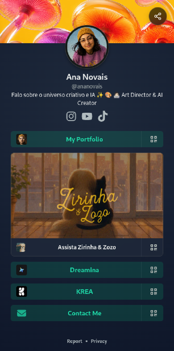 Creator Profile Showcase - @ananovais